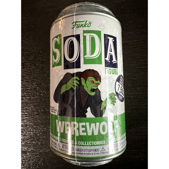 Funko Soda : LE 7K Scooby Doo Werewolf Factory SEALED Soda - Picture 1 of 5